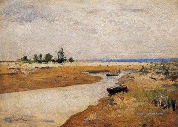  Twachtman Maler - Die Inlet Impressionist Landschaft John Henry Twachtman